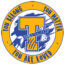 Tomahawk Elementary School crest with the words 'You Belong,' 'You Matter,' and 'You Are Loved'